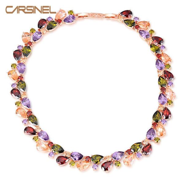 chains carsinel fashion multicolor round necklaces for women rose gold-color cubic zircon clothing accessories wholesale ne0071, Silver
chains carsinel fashion multicolor round necklaces for women rose gold-color cubic zircon clothing accessories wholesale ne0071, Silver
