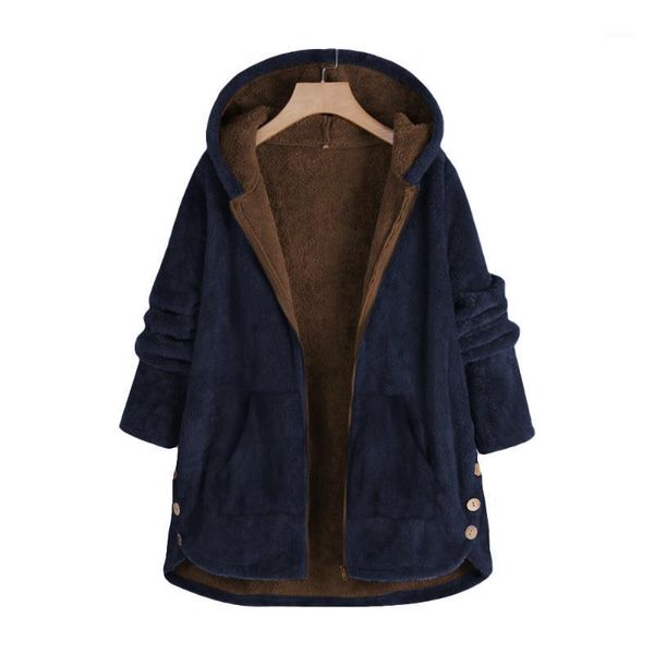 women's wool & blends fleece long coat for women 2021 spring hooded oversize jacket loose casual womens clothes large plus size navy re, Black
women's wool & blends fleece long coat for women 2021 spring hooded oversize jacket loose casual womens clothes large plus size navy re, Black