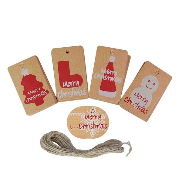 100шт kraft paper christmas теги diy с рождеством ханг метки упаковка подарков xmas tree party украшения санта-клаус карты этикетка bbytpd b
100шт kraft paper christmas теги diy с рождеством ханг метки упаковка подарков xmas tree party украшения санта-клаус карты этикетка bbytpd b
