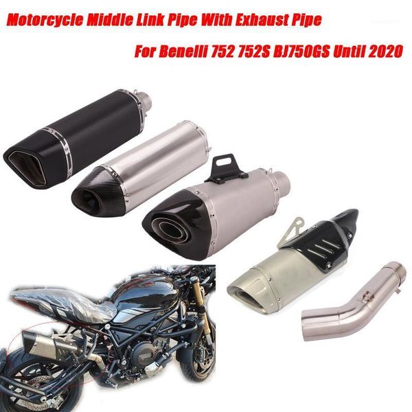 motorcycle middle link tubes stainless steel with tail exhaust pipe lossless set escape for benelli 752 752s bj750gs until 20201
motorcycle middle link tubes stainless steel with tail exhaust pipe lossless set escape for benelli 752 752s bj750gs until 20201