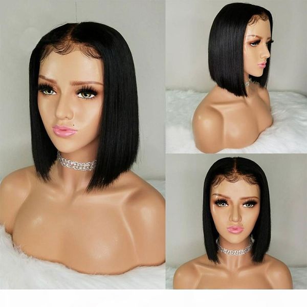 pre plucked lace front short human hair wigs for black women silky straight brazilian virgin lace bob natural wig with baby hair, Black;brown
pre plucked lace front short human hair wigs for black women silky straight brazilian virgin lace bob natural wig with baby hair, Black;brown