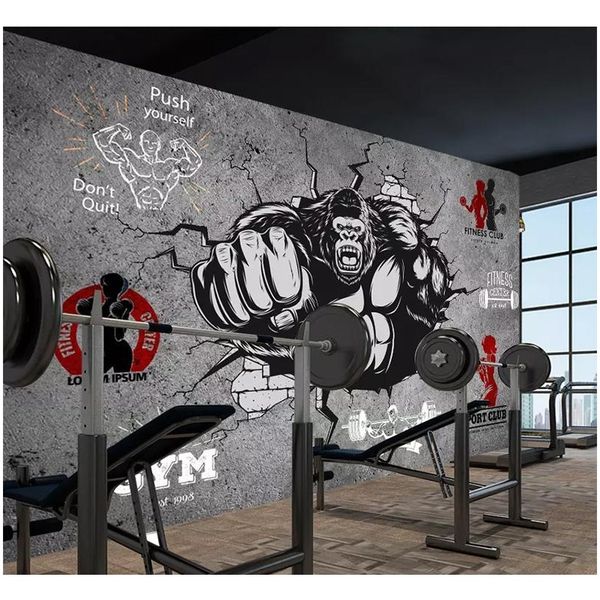 personality creative fitness bodybuilder gorilla 3d wall paper roll gym bedroom background 3d mural wallpa jllpur lajiaoyard
personality creative fitness bodybuilder gorilla 3d wall paper roll gym bedroom background 3d mural wallpa jllpur lajiaoyard