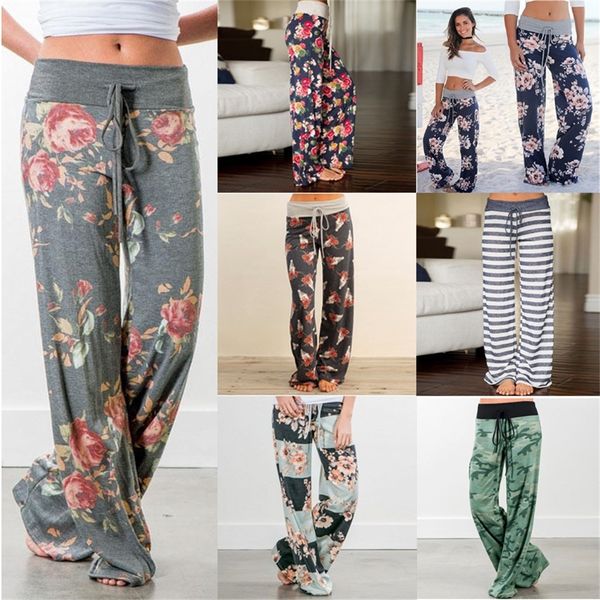 spring autumn women long pants loose floral print drawstring lace camouflage stripe wave point sweatpants female plus size pant lj200820, Black;white
spring autumn women long pants loose floral print drawstring lace camouflage stripe wave point sweatpants female plus size pant lj200820, Black;white