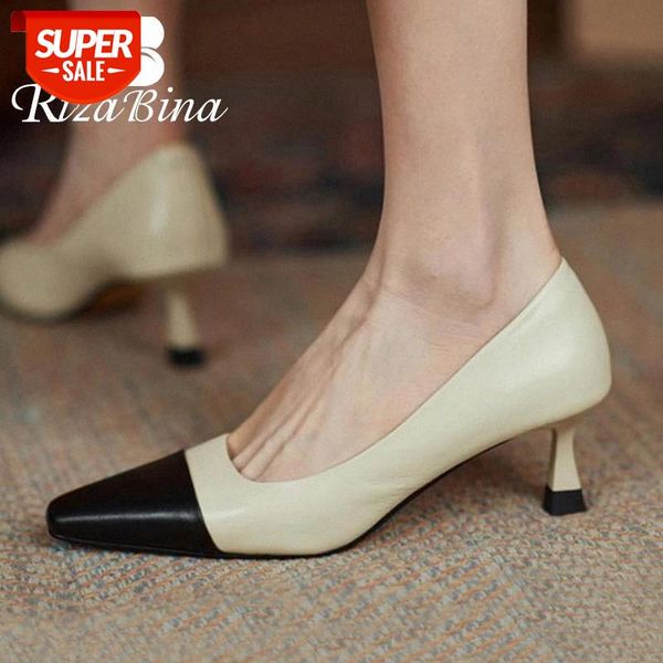 rizabina size 34-43 2021 new fashion women real leather thin high heel shoes mix color pumps heels heeled footwear #zj3k
rizabina size 34-43 2021 new fashion women real leather thin high heel shoes mix color pumps heels heeled footwear #zj3k