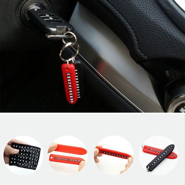anti-lost phone number plate car keychain pendant auto vehicle phone number card keyring key chain car interior decoration, Silver
anti-lost phone number plate car keychain pendant auto vehicle phone number card keyring key chain car interior decoration, Silver