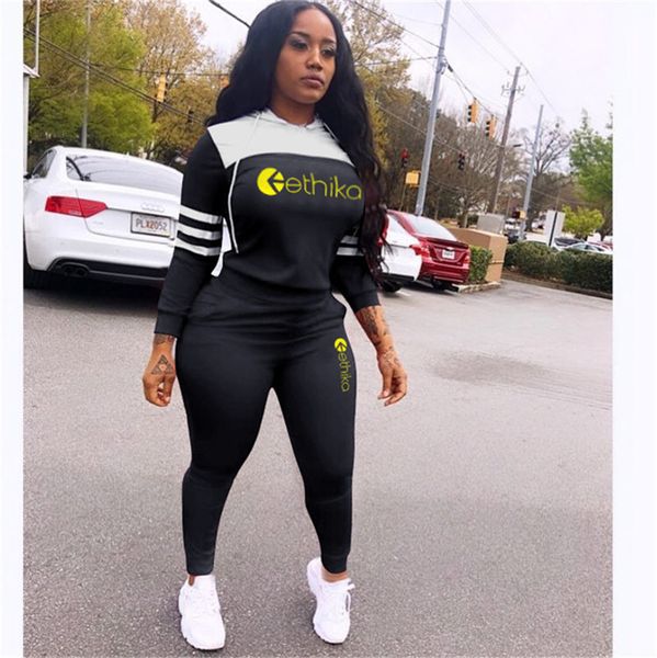 women sweat suit designer tracksuit long sleeve hooded hoodies and legging pants two piece outfit letters pullover trousers suit d102104, White
women sweat suit designer tracksuit long sleeve hooded hoodies and legging pants two piece outfit letters pullover trousers suit d102104, White