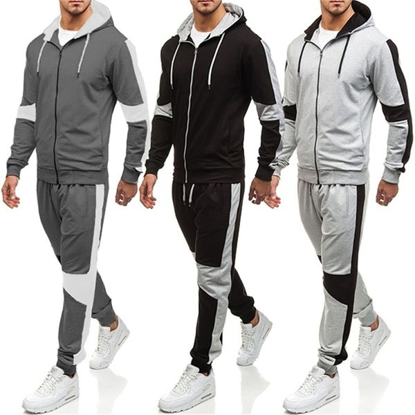 new brand man tracksuit men's sets sportswear zipper hoodies+pants male casual sweatshirts coat sports suits men's clothing 201130, Gray
new brand man tracksuit men's sets sportswear zipper hoodies+pants male casual sweatshirts coat sports suits men's clothing 201130, Gray