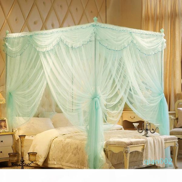 court style romantic lace three-door double bed mosquito net have frame full queen king size home decoration bedding set
court style romantic lace three-door double bed mosquito net have frame full queen king size home decoration bedding set