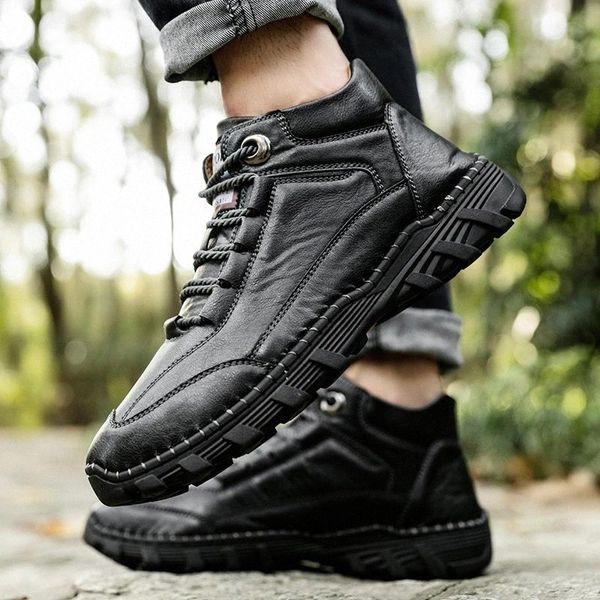 leather autumn winter men boots outdoor lace up fashion motorcycle boots handmade sewing ankle boots men's shoes big size 48 #um20
leather autumn winter men boots outdoor lace up fashion motorcycle boots handmade sewing ankle boots men's shoes big size 48 #um20