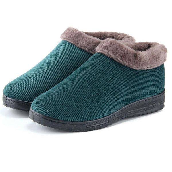 2020 plush snow boots women winter shoes ankle boots female solid flat snow casual shoes round toe botines mujer green, Black
2020 plush snow boots women winter shoes ankle boots female solid flat snow casual shoes round toe botines mujer green, Black