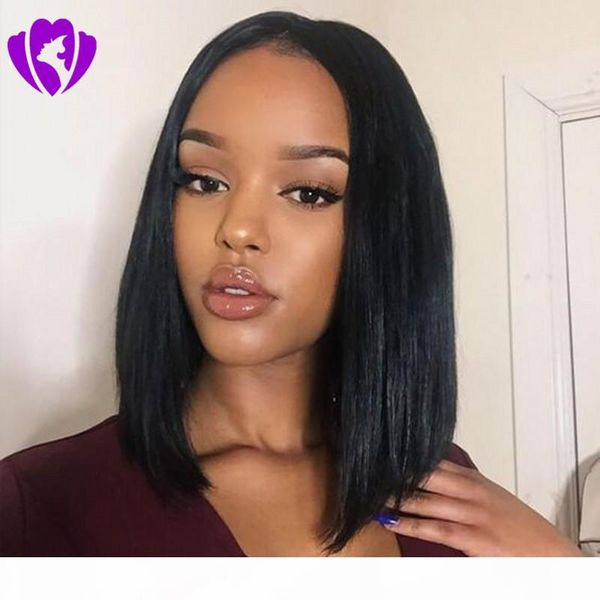middle part high temperature fiber natural black brown blonde red short bob synthetic lace front wig for black women
middle part high temperature fiber natural black brown blonde red short bob synthetic lace front wig for black women
