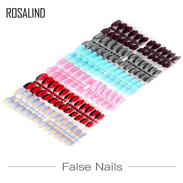 false nails rosalind fake matte nail 24pcs detachable tips for extension manicure art press on, Red;gold
false nails rosalind fake matte nail 24pcs detachable tips for extension manicure art press on, Red;gold