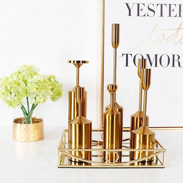 candle holders light luxury nordic home decor metal holder table decorations alloy electroplated golden candlestick for wedding party
candle holders light luxury nordic home decor metal holder table decorations alloy electroplated golden candlestick for wedding party