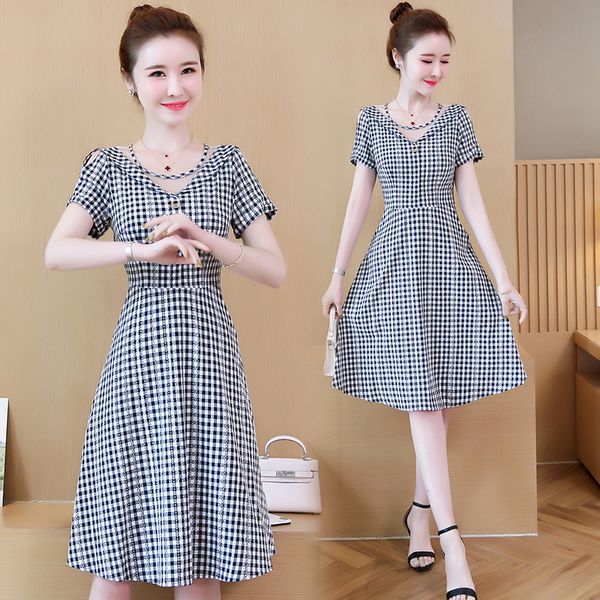 women's woman ladies will see mesh chess big plus size casual thin line to dress p05h, Black;gray
women's woman ladies will see mesh chess big plus size casual thin line to dress p05h, Black;gray