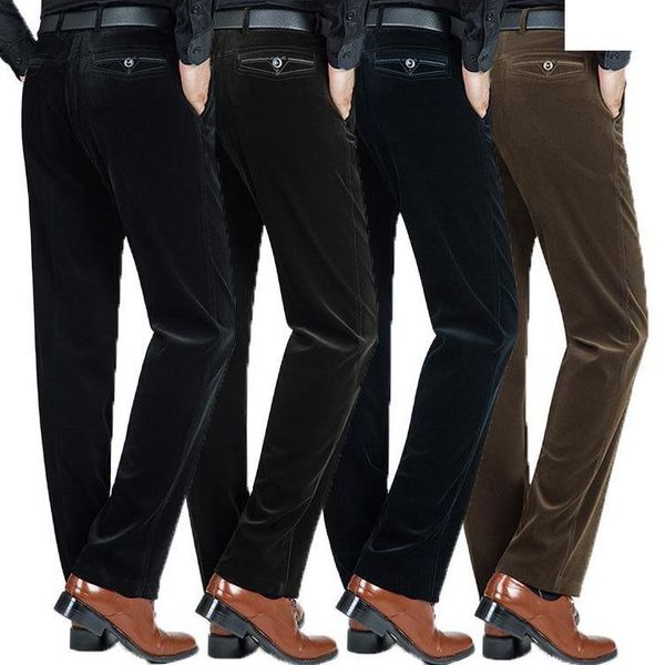 new arrival winter elastic corduroy high waist old men's thick long pants loose super large casual cotton trousers size 29-40 42, Black
new arrival winter elastic corduroy high waist old men's thick long pants loose super large casual cotton trousers size 29-40 42, Black