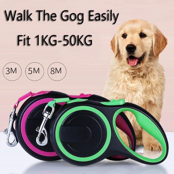 dog collars & leashes 3m/5m/8m leash for small big dogs retractable automatic flexible puppy cat traction rope belt pet products
dog collars & leashes 3m/5m/8m leash for small big dogs retractable automatic flexible puppy cat traction rope belt pet products