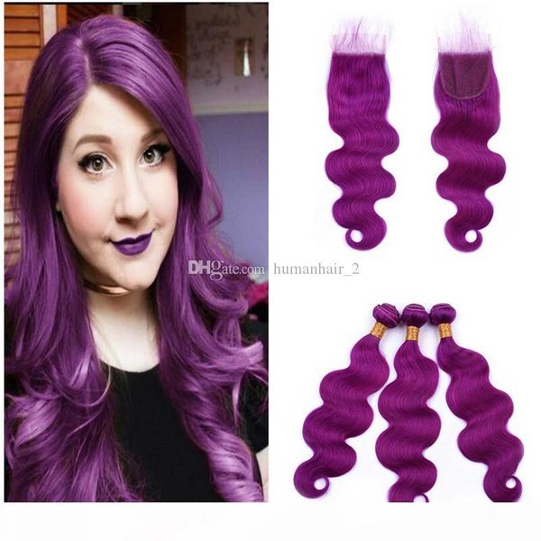 purple virgin hair with lace closure brazilian virgin human hair weaves body wave with closure 4x4 closure popular purple hair, Black;brown
purple virgin hair with lace closure brazilian virgin human hair weaves body wave with closure 4x4 closure popular purple hair, Black;brown