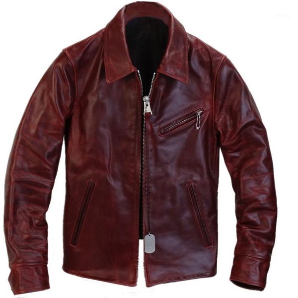 2020 wine red american casual style 1930s biker's leather jacket plus size xxxl genuine cowhide autumn slim fit retro coat1, Black
2020 wine red american casual style 1930s biker's leather jacket plus size xxxl genuine cowhide autumn slim fit retro coat1, Black
