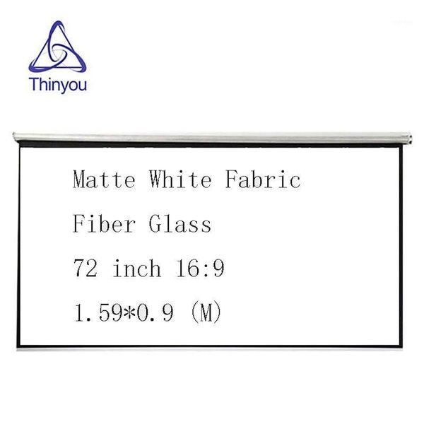 projection screens thinyou 72 inch 16:9 curtain hand pull projector screen matte white fabric fiber glass pull-down for led dlp projection1
projection screens thinyou 72 inch 16:9 curtain hand pull projector screen matte white fabric fiber glass pull-down for led dlp projection1
