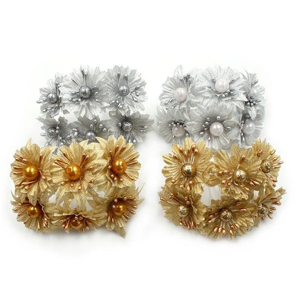 6pcs/lot gold silver cherry artificial flowers bouquet wedding christmas decoration craft gift fake flower diy scra jllorh
6pcs/lot gold silver cherry artificial flowers bouquet wedding christmas decoration craft gift fake flower diy scra jllorh