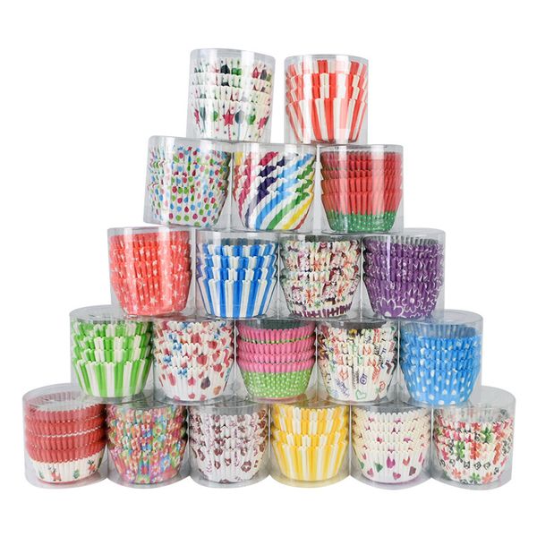 100pcs assorted pattern cupcake paper liners muffin cases cake forms baking tray kitchen accessories pastry mold decor tools
100pcs assorted pattern cupcake paper liners muffin cases cake forms baking tray kitchen accessories pastry mold decor tools