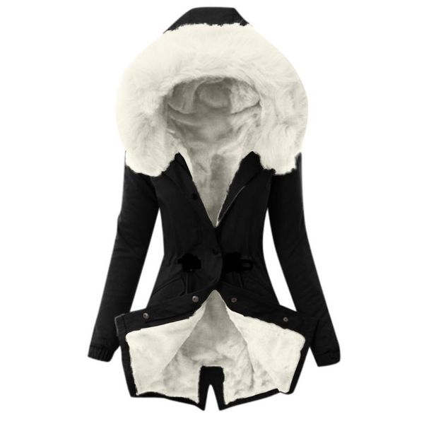 4@ ladies overcoat fur lining coat womens winter warm thick long jacket hooded overcoat slim casual long warm coat new jackets, Black;brown
4@ ladies overcoat fur lining coat womens winter warm thick long jacket hooded overcoat slim casual long warm coat new jackets, Black;brown