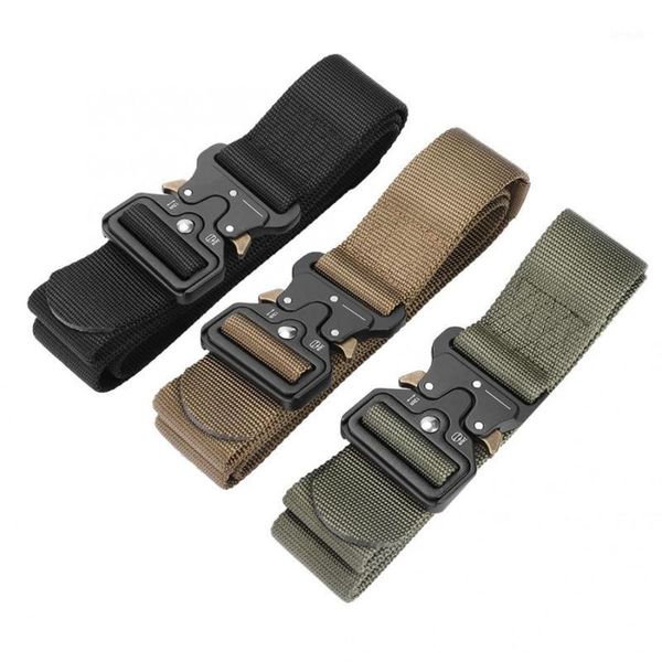 waist support adjustable multi-functional nylon tactic belt for outdoor training combat sports safety belt1, Black;gray
waist support adjustable multi-functional nylon tactic belt for outdoor training combat sports safety belt1, Black;gray