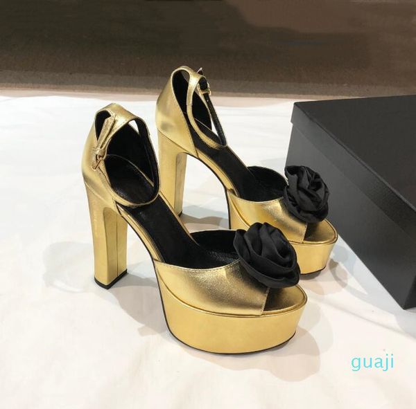 fashion trendy master brand high-heeled sandals thick-heeled thick-soled round head flower decoration formal wear banquet wedding, Black
fashion trendy master brand high-heeled sandals thick-heeled thick-soled round head flower decoration formal wear banquet wedding, Black