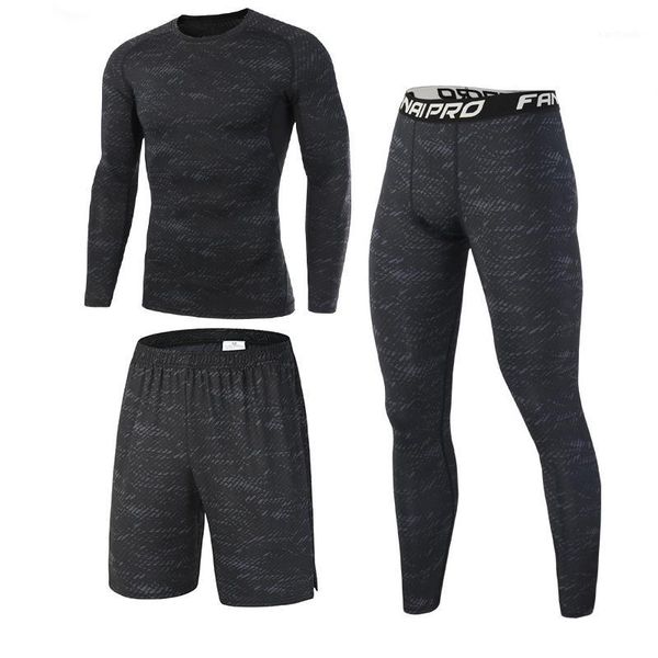 yoga outfits men's pro sports fitness suit set running training t-shirt basketball tight short sleeve compression quick-drying underwea, White;red
yoga outfits men's pro sports fitness suit set running training t-shirt basketball tight short sleeve compression quick-drying underwea, White;red
