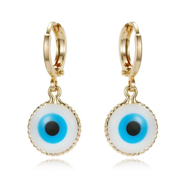 1pair new vintage enamel oil evil eye hoop earrings women jewelry european trendy gold color endless circle small earrings e424, Golden;silver
1pair new vintage enamel oil evil eye hoop earrings women jewelry european trendy gold color endless circle small earrings e424, Golden;silver