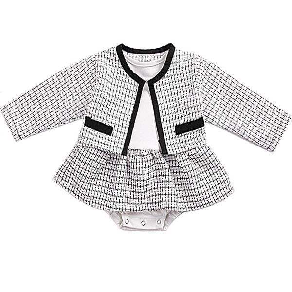 baby girl clothes suit outfits bottoming dress set autumn pocket coat+ romper dress new fashion 2pcs children clothing 1021, White
baby girl clothes suit outfits bottoming dress set autumn pocket coat+ romper dress new fashion 2pcs children clothing 1021, White