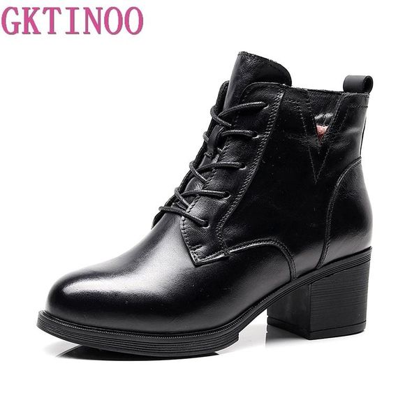 gktinoo winter boots women shoes warm fur genuine leather ankle boots boot lace up high heels platform women, Black
gktinoo winter boots women shoes warm fur genuine leather ankle boots boot lace up high heels platform women, Black