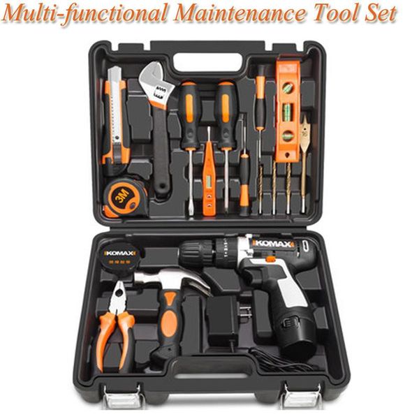 household hand tool set with impact drilling multifunction electric repair tool set combination with toolbox storage case wrench
household hand tool set with impact drilling multifunction electric repair tool set combination with toolbox storage case wrench