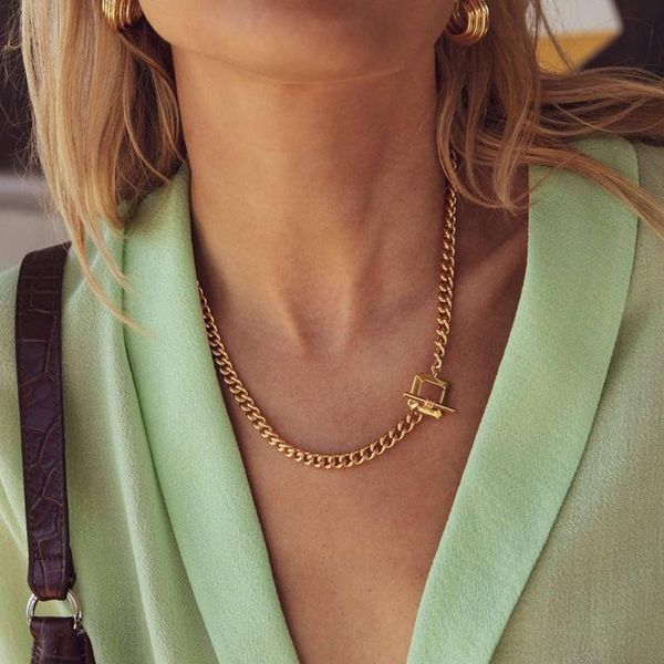 flashbuy fashion gold color cuba chain necklace women men square cuban necklace bracelet minimalist jewelry, Silver
flashbuy fashion gold color cuba chain necklace women men square cuban necklace bracelet minimalist jewelry, Silver