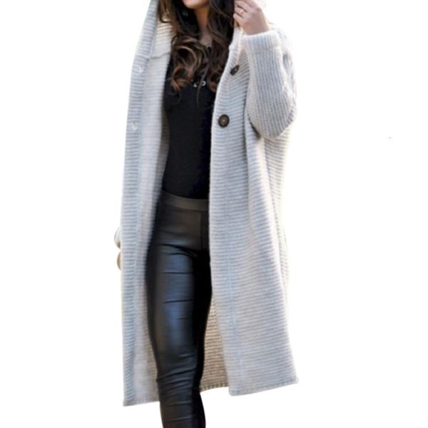 a 2020 autumn women long knitted cardigan fashion long hooded sweater coats streetwears women oversize casual streetwear, White;black
a 2020 autumn women long knitted cardigan fashion long hooded sweater coats streetwears women oversize casual streetwear, White;black