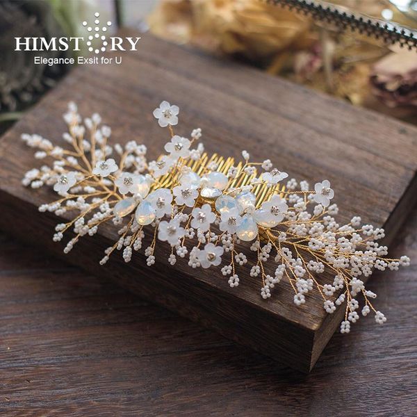 himstory clear crystal bride hair combs handmade wedding hair stick princess bridal party festival accessories, Golden;silver
himstory clear crystal bride hair combs handmade wedding hair stick princess bridal party festival accessories, Golden;silver