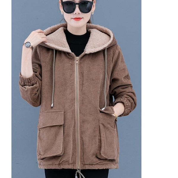 2021 spring and autumn winter with new style fashion long sleeve women's corduroy jacket coat@564, Black;brown
2021 spring and autumn winter with new style fashion long sleeve women's corduroy jacket coat@564, Black;brown