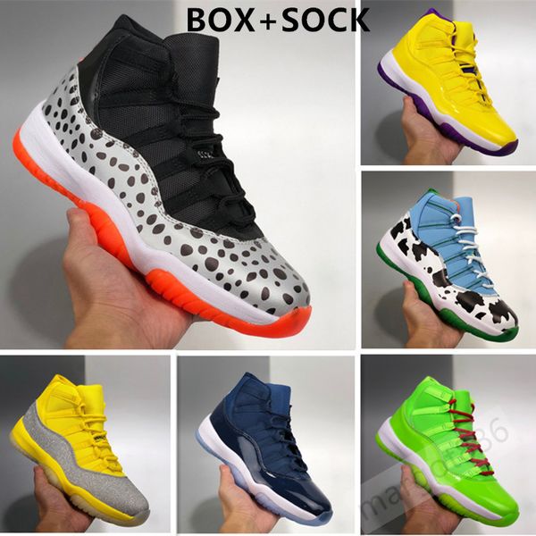 11 jumpman 11s dark blue basket shoes xi mens fluorescent green golden light green athletic sneakers sport trainers size 40-47
11 jumpman 11s dark blue basket shoes xi mens fluorescent green golden light green athletic sneakers sport trainers size 40-47