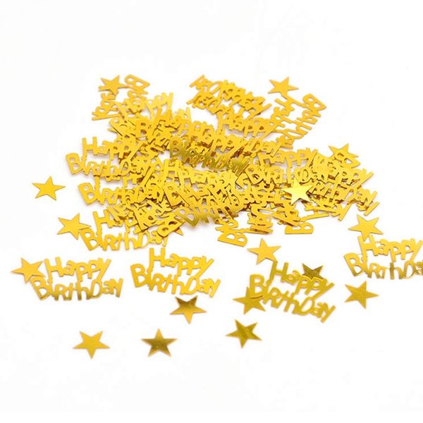 15g gold birthay confetti happy birthday decoration baby shower wedding engagement party table scatters decorations
15g gold birthay confetti happy birthday decoration baby shower wedding engagement party table scatters decorations