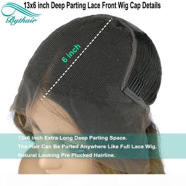 bythair 13x6 deep part pre plucked long deep curly lace front human hair wigs with baby hairs for black women, Black;brown
bythair 13x6 deep part pre plucked long deep curly lace front human hair wigs with baby hairs for black women, Black;brown