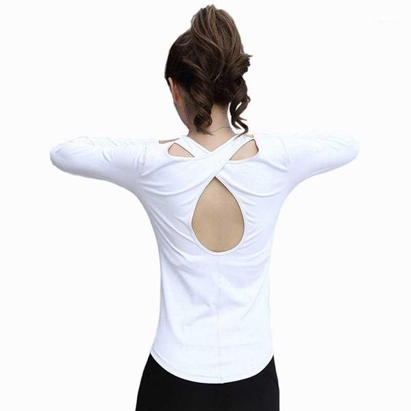 yoga outfits women fitness workout training exercise gym t shirts sport sweatshirt t-shirt hoodies running long sleeve tees y18041, White;red
yoga outfits women fitness workout training exercise gym t shirts sport sweatshirt t-shirt hoodies running long sleeve tees y18041, White;red