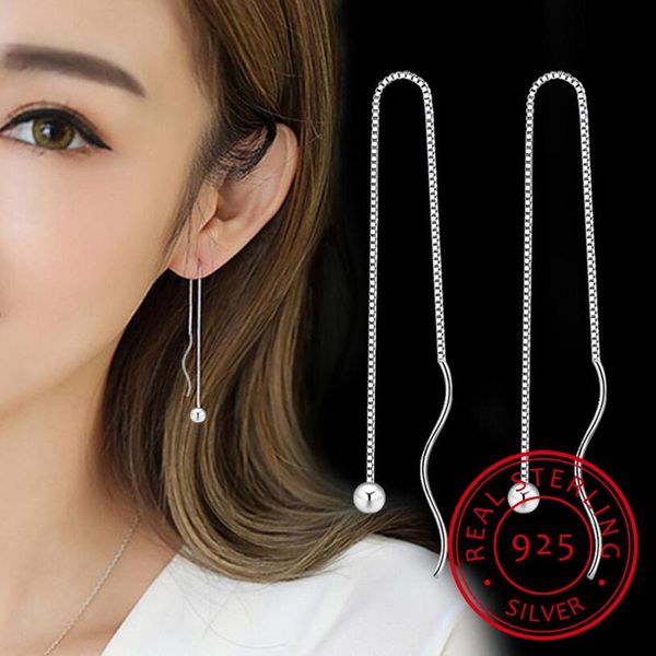 dangle & chandelier elegant 925 sterling silver long tassel drop earrings box chain beads ear for women s-e229
dangle & chandelier elegant 925 sterling silver long tassel drop earrings box chain beads ear for women s-e229