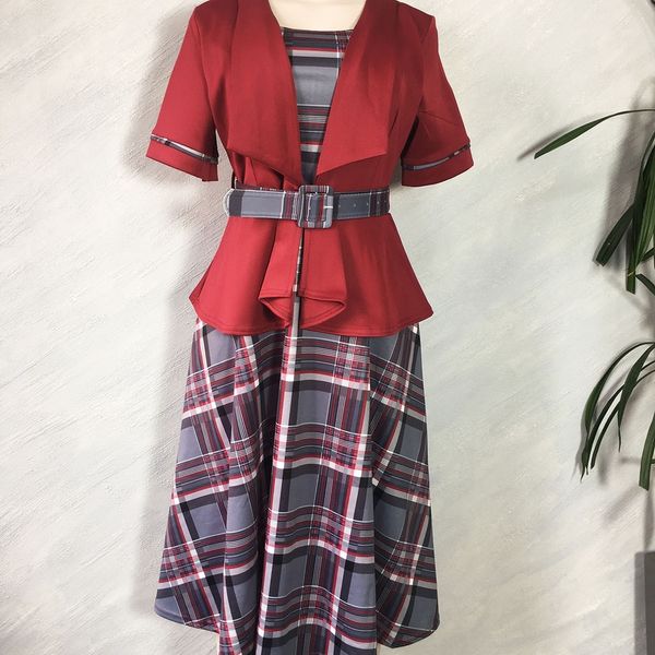 lsp0i two pieces of aline skirt aline fit solid color plaid suit collarslim skirt and big swing a-line skirtlarge fashion women's wear, Black;gray
lsp0i two pieces of aline skirt aline fit solid color plaid suit collarslim skirt and big swing a-line skirtlarge fashion women's wear, Black;gray