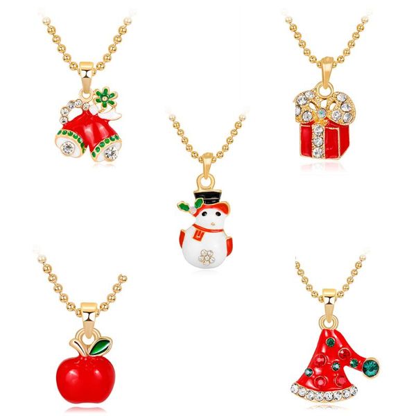 chains 12pcs handmade christmas necklace santa claus hat tree style enamel alloy charms pendant for women xmas party, Silver
chains 12pcs handmade christmas necklace santa claus hat tree style enamel alloy charms pendant for women xmas party, Silver