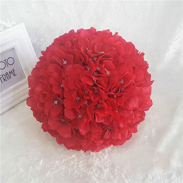 decorative flowers & wreaths 23cm artificial hydrangea flower ball hanging centerpieces silk rose wedding kissing balls
decorative flowers & wreaths 23cm artificial hydrangea flower ball hanging centerpieces silk rose wedding kissing balls