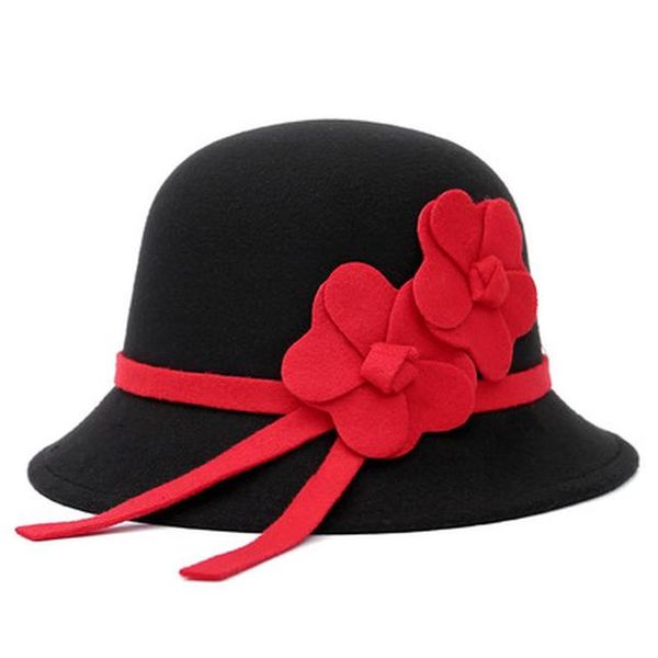 new fashion women elegant felt fedora round bowler hats flower church vintage hats caps winter hats women royal princess caps wmtklu, Black;white
new fashion women elegant felt fedora round bowler hats flower church vintage hats caps winter hats women royal princess caps wmtklu, Black;white