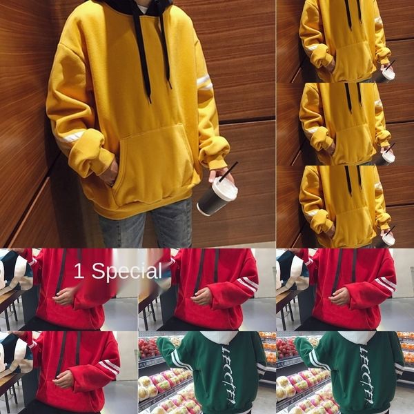 kz5cc new autumn sports winter clothes korean style and long sweater sweatersleeve men's loose sweater hooded printing thickened studen, Black
kz5cc new autumn sports winter clothes korean style and long sweater sweatersleeve men's loose sweater hooded printing thickened studen, Black