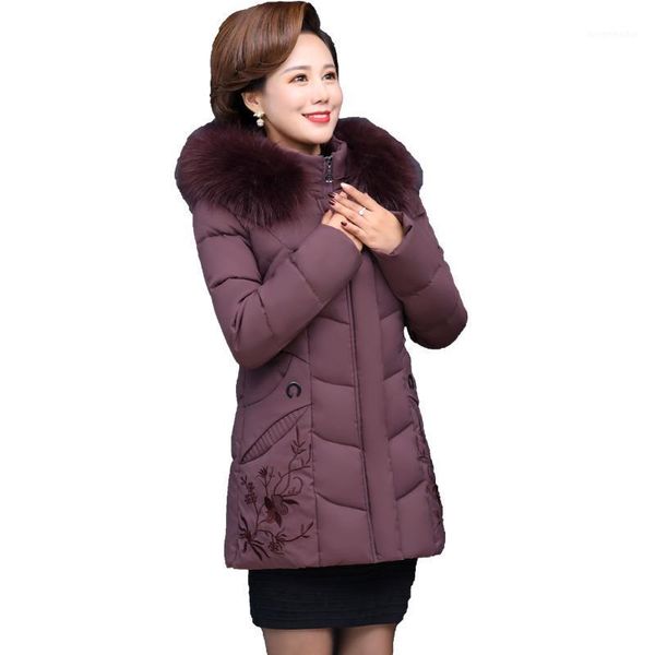 2020 women clothing winter jacket mother thick padded parkas middle-aged and elderly padded long jackets women1, Black
2020 women clothing winter jacket mother thick padded parkas middle-aged and elderly padded long jackets women1, Black