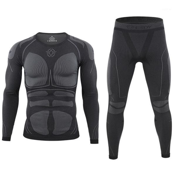 outdoor t-shirts mens functional thermal warm compression underwear cycling hiking sports base layer suits men climbing set1, Gray;blue
outdoor t-shirts mens functional thermal warm compression underwear cycling hiking sports base layer suits men climbing set1, Gray;blue