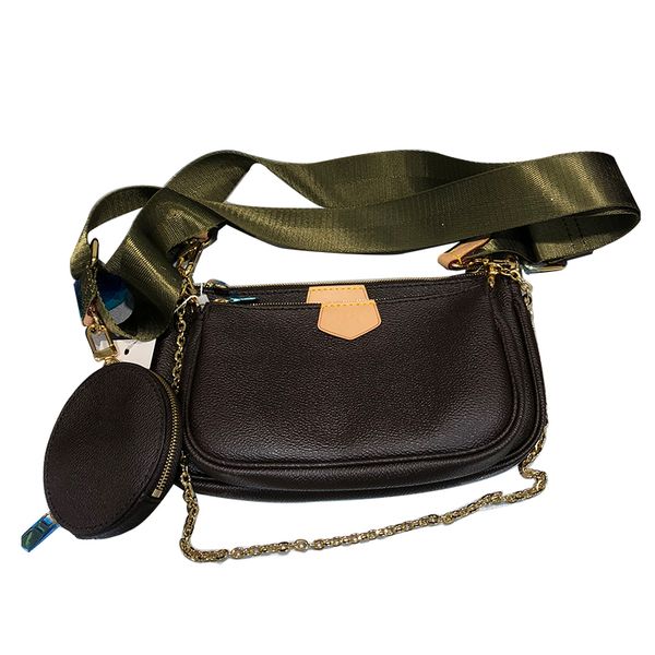 sell new handbag purses women favorite mini pochette 3pc crossbody vintag shoulder bags leather multicolor strap holiday gift slq201104
sell new handbag purses women favorite mini pochette 3pc crossbody vintag shoulder bags leather multicolor strap holiday gift slq201104